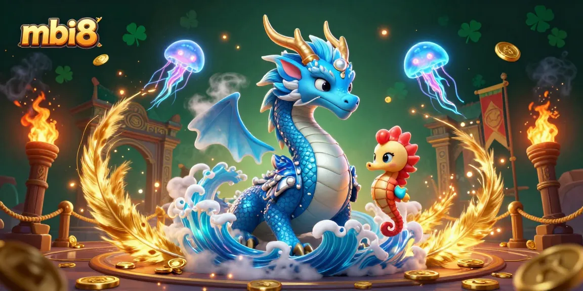 Join the thrilling action at mbi8 Casino with vibrant characters and captivating gaming elements.